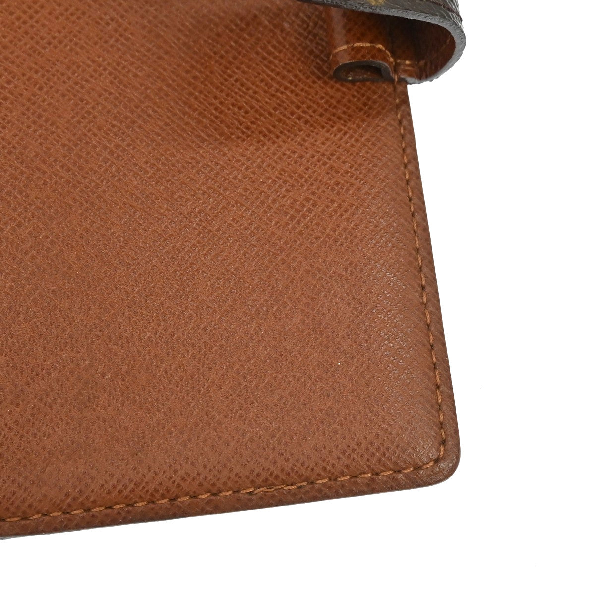 Louis Vuitton Agenda Cover Monogram Canvas Brown Canvas Wallets Accessory (Pre-Owned)