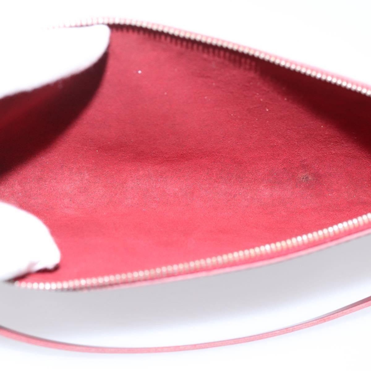 Louis Vuitton Pochette Accessoires Nm Epi Leather Red Leather Clutche & Pouche Bag (Pre-Owned)