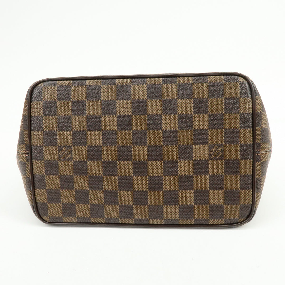 Louis Vuitton Bergamo Damier Brown Canvas Handbag (Pre-Owned)