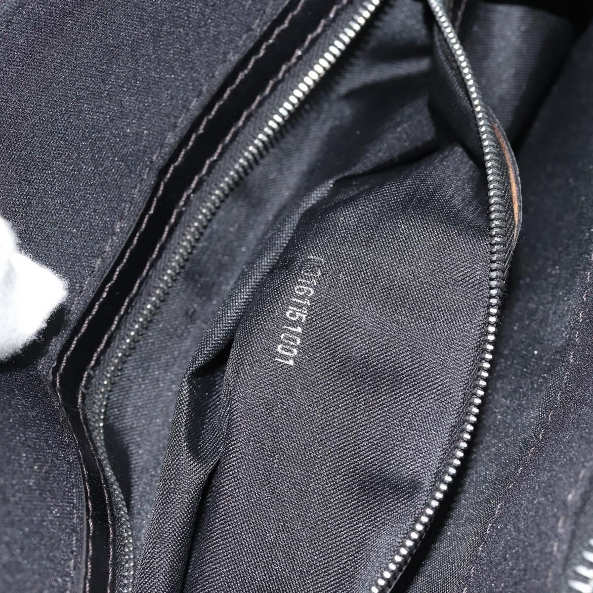 Fendi Mamma Baguette Canvas Black Cotton Shoulder Bag Bag (Pre-Owned)