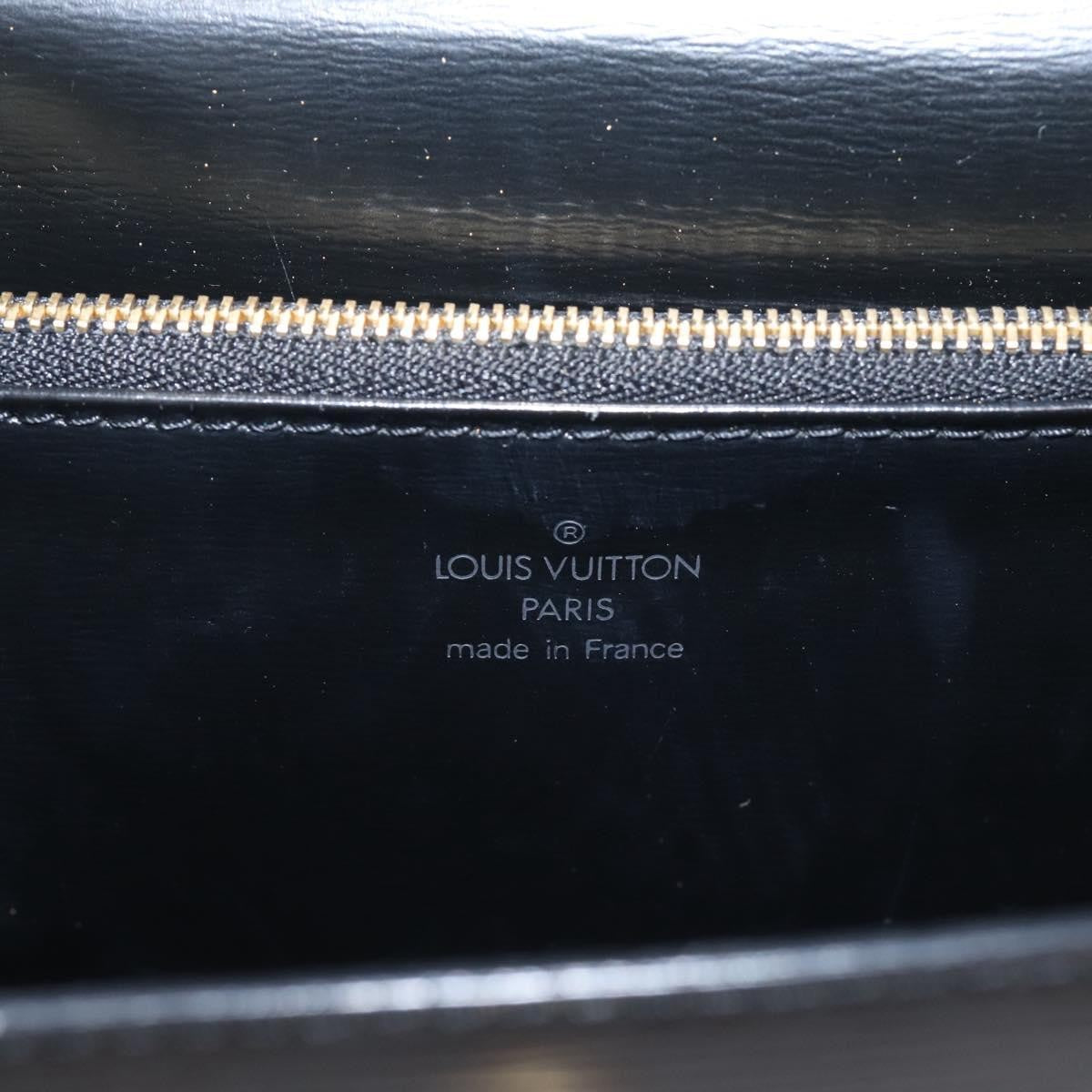 Louis Vuitton Malesherbes Epi Leather Black Leather Handbag (Pre-Owned)