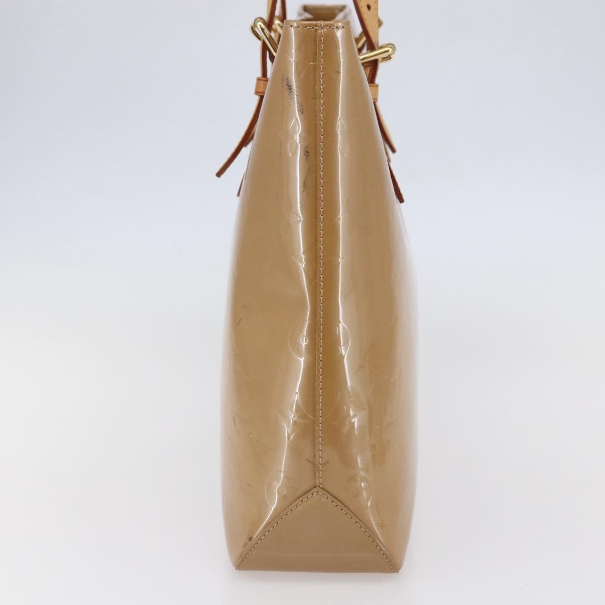 Louis Vuitton Brentwood Monogram Vernis Brown Patent_Leather Bag (Pre-Owned)