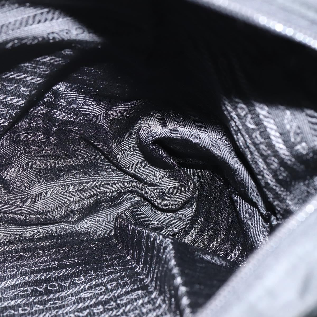 Prada Front Pocket Messenger Tessuto Black Nylon Shoulder Bag Bag (Pre-Owned)
