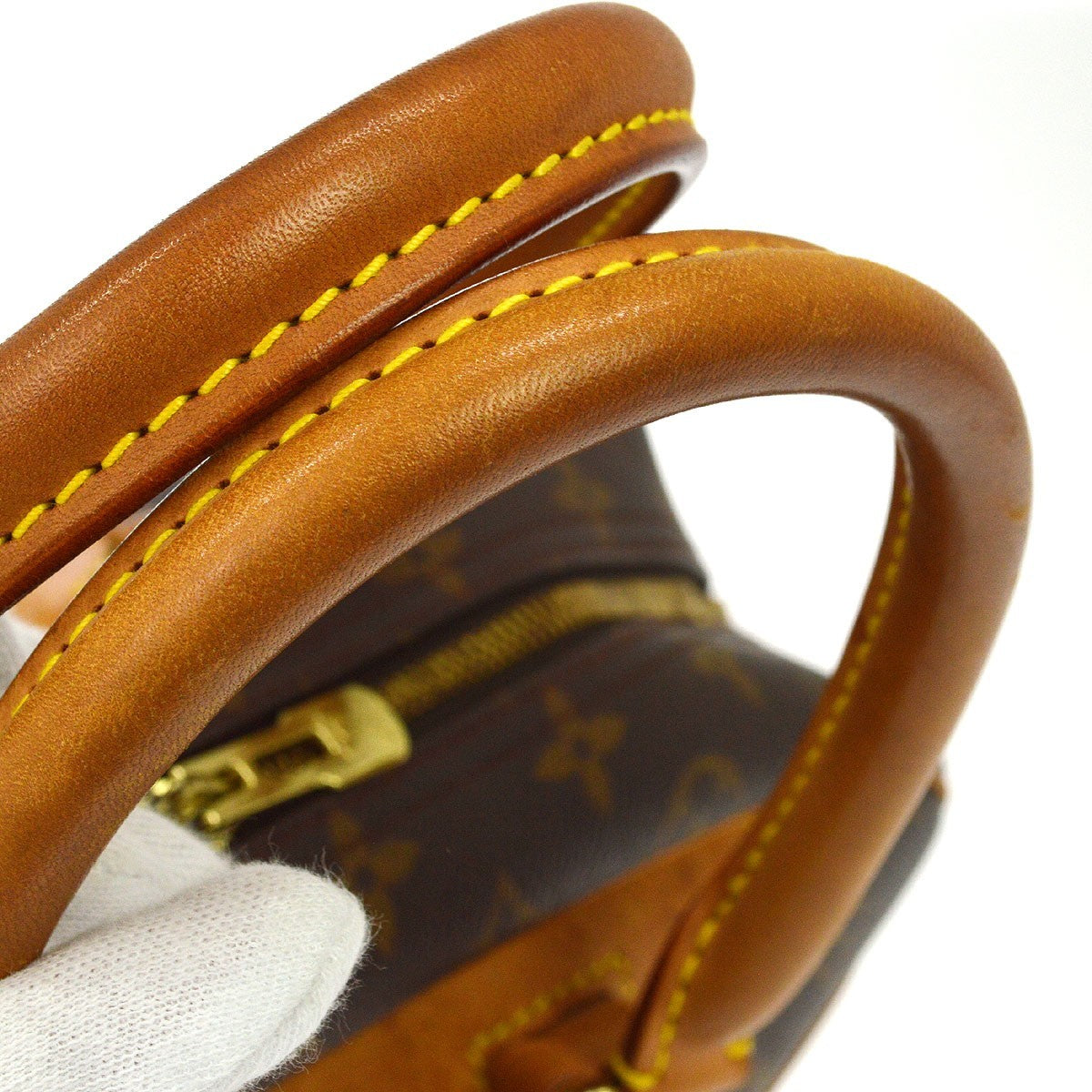 Louis Vuitton Deauville Monogram Canvas Brown Canvas Handbag (Pre-Owned)