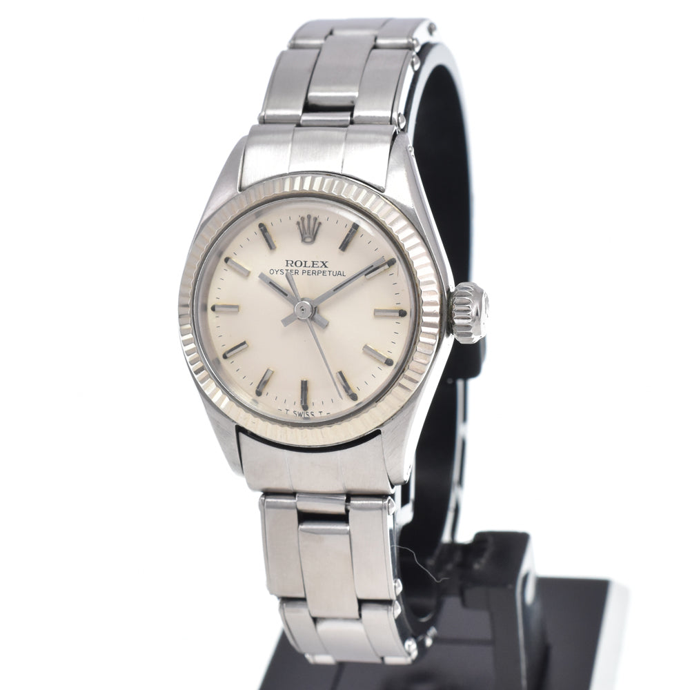 Rolex Oyster Perpetual Automatic Stainless Steel Watch (Pre-Owned)