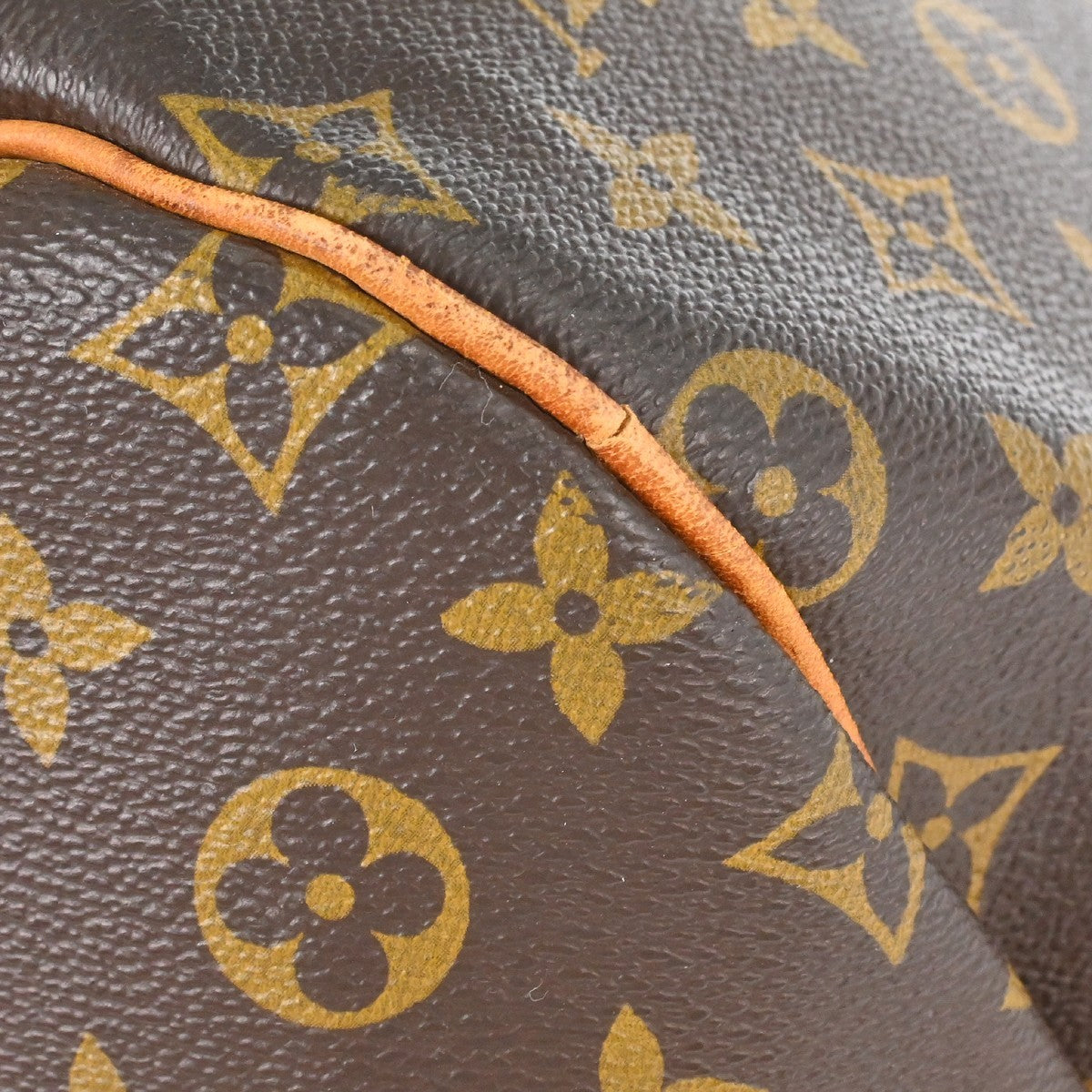 Louis Vuitton Keepall Monogram Canvas Brown Canvas Travel Bag Bag (Pre-Owned)
