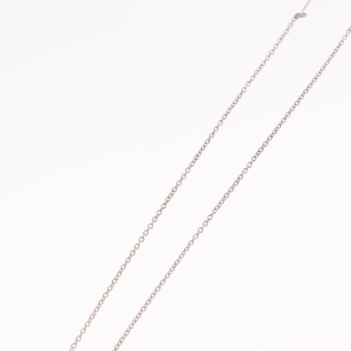 Tiffany & Co. Elsa Peretti Open Heart Pendant Sterling Silver Silver Sterling_Silver Necklace Jewelry (Pre-Owned)