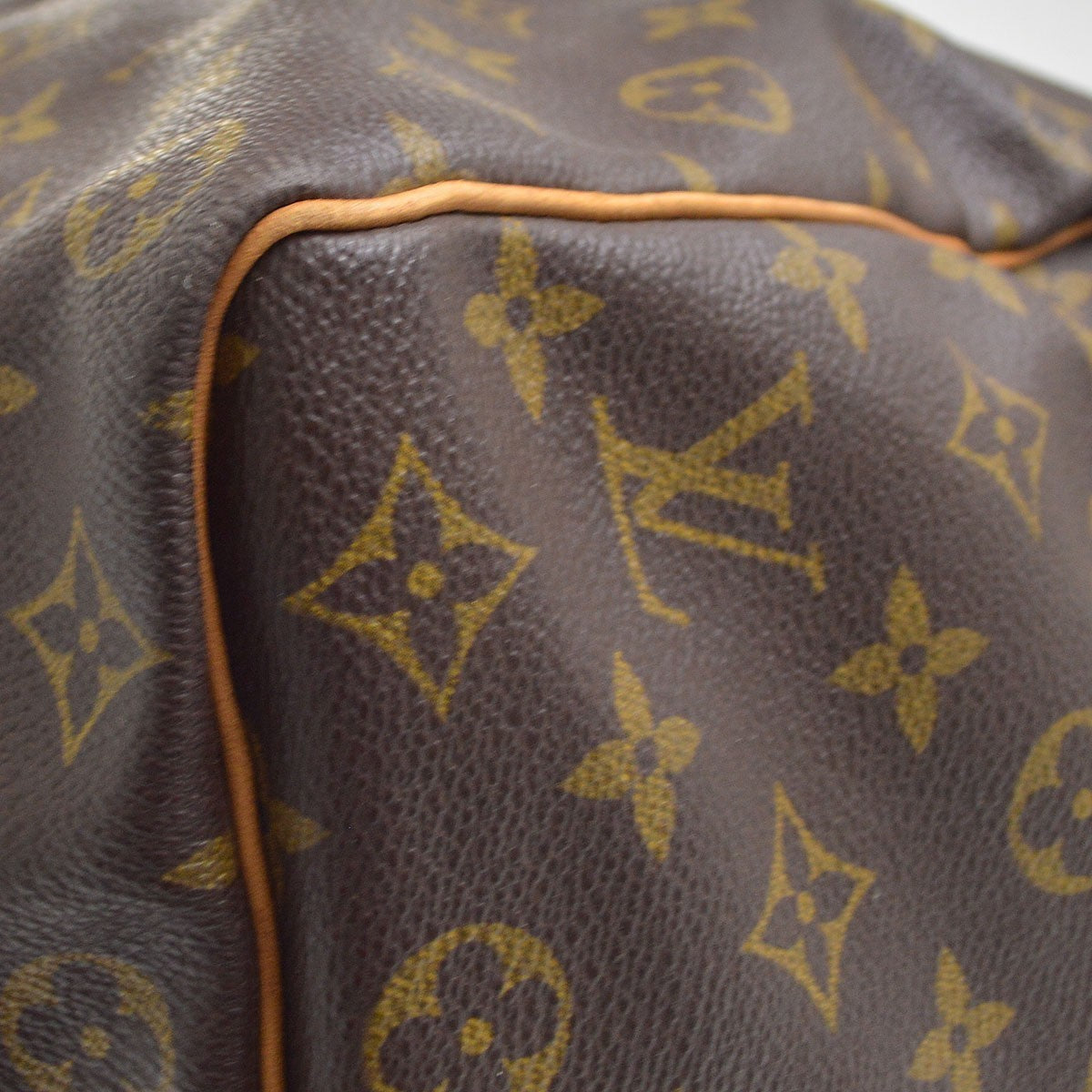 Louis Vuitton Keepall Monogram Canvas Brown Canvas Travel Bag Bag (Pre-Owned)