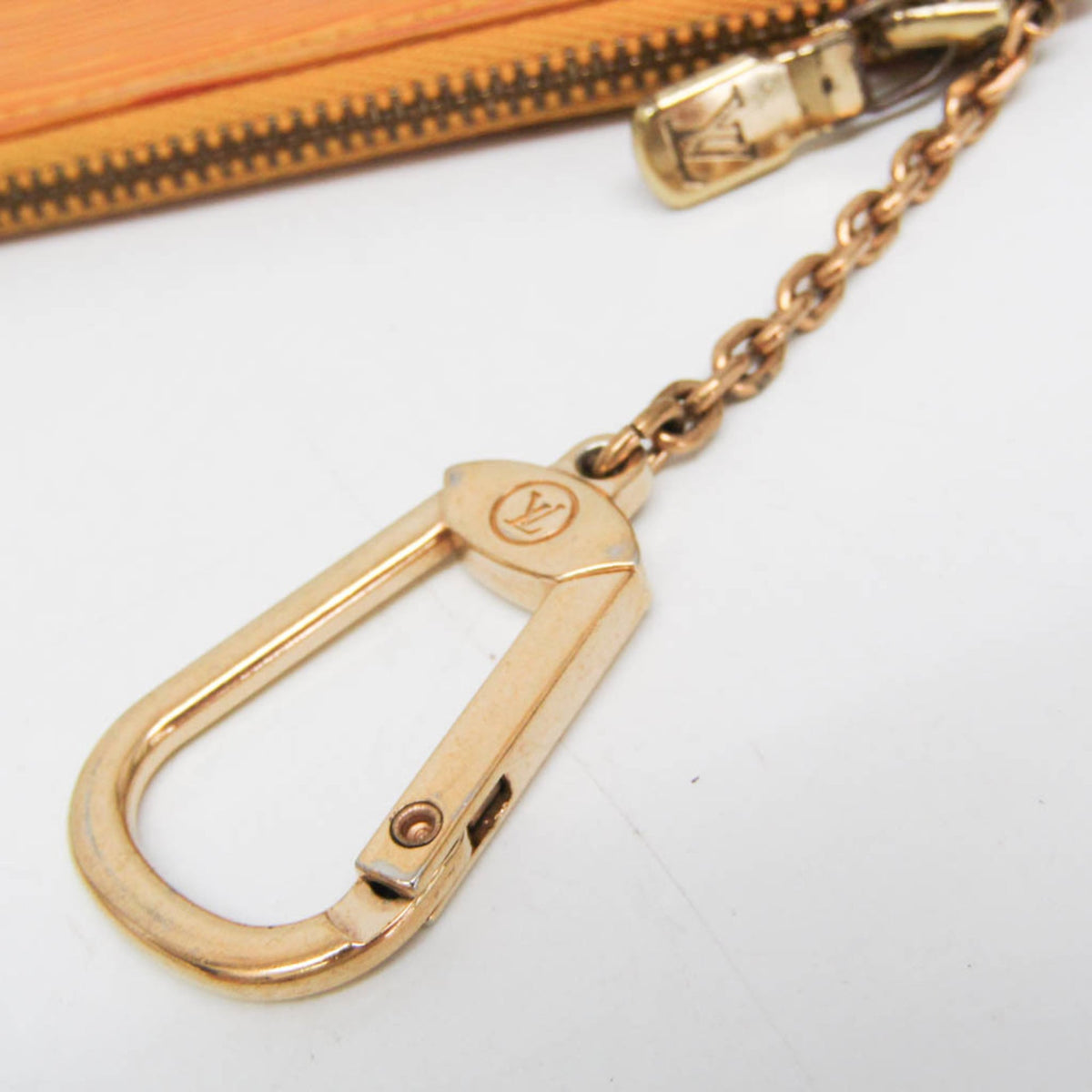 Louis Vuitton Pochette Clés Epi Yellow Leather Wallets Accessory (Pre-Owned)