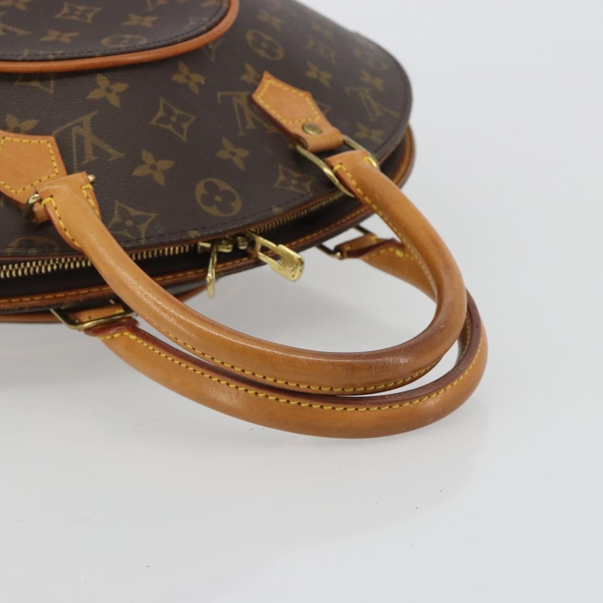Louis Vuitton Ellipse Monogram Canvas Brown Canvas Handbag (Pre-Owned)
