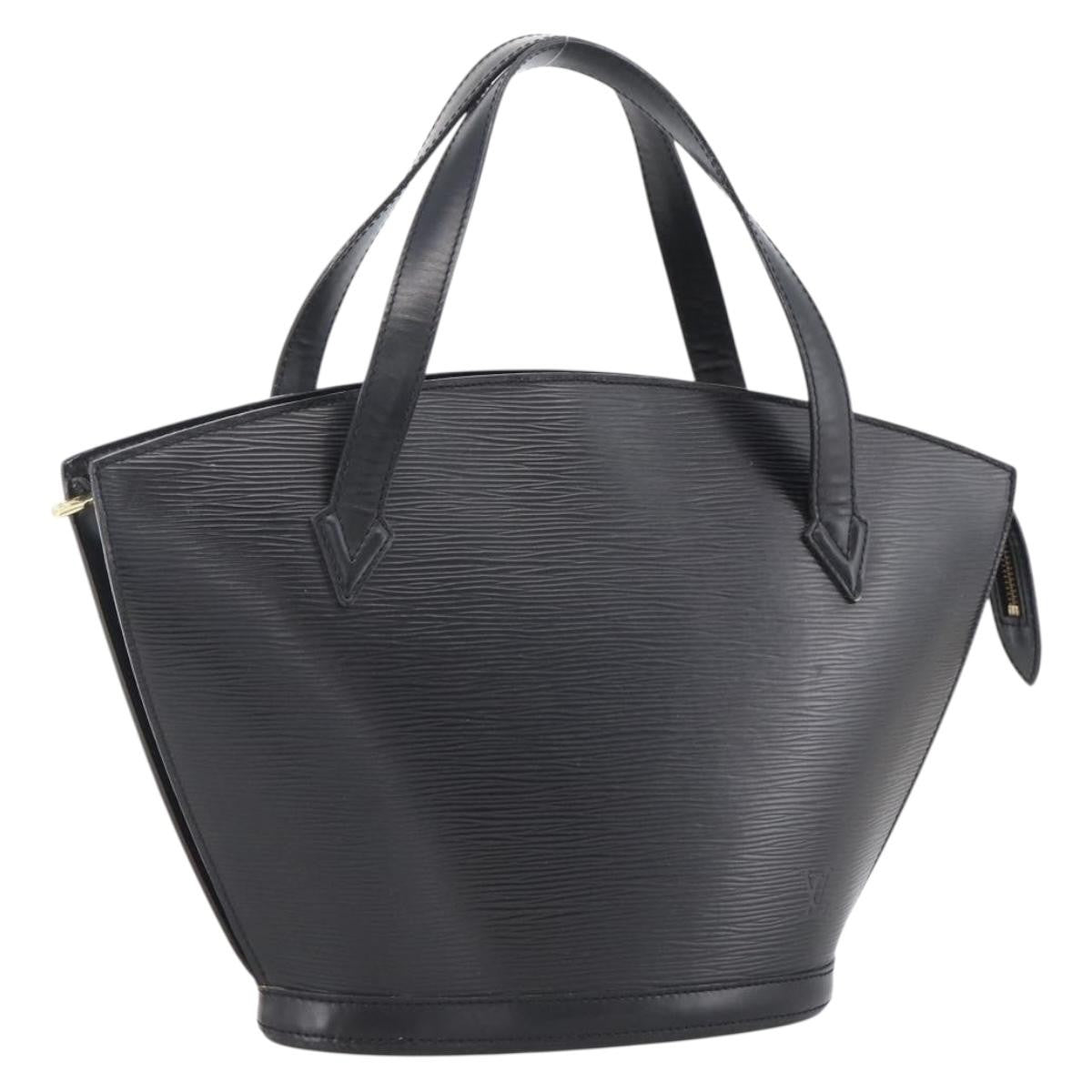 Louis Vuitton Saint Jacques Nm Epi Leather Black Leather Handbag (Pre-Owned)