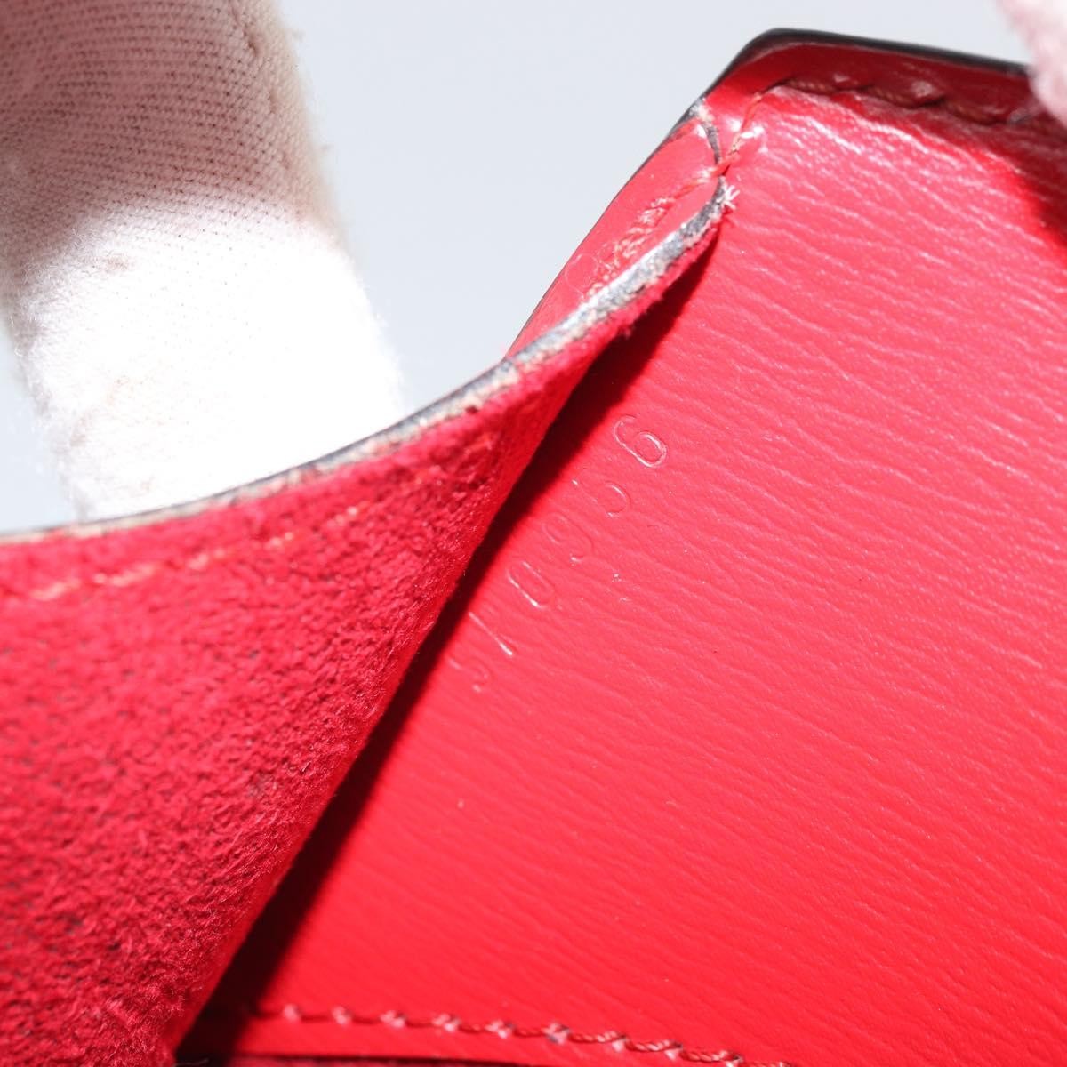Louis Vuitton Cluny Epi Leather Red Leather Shoulder Bag Bag (Pre-Owned)