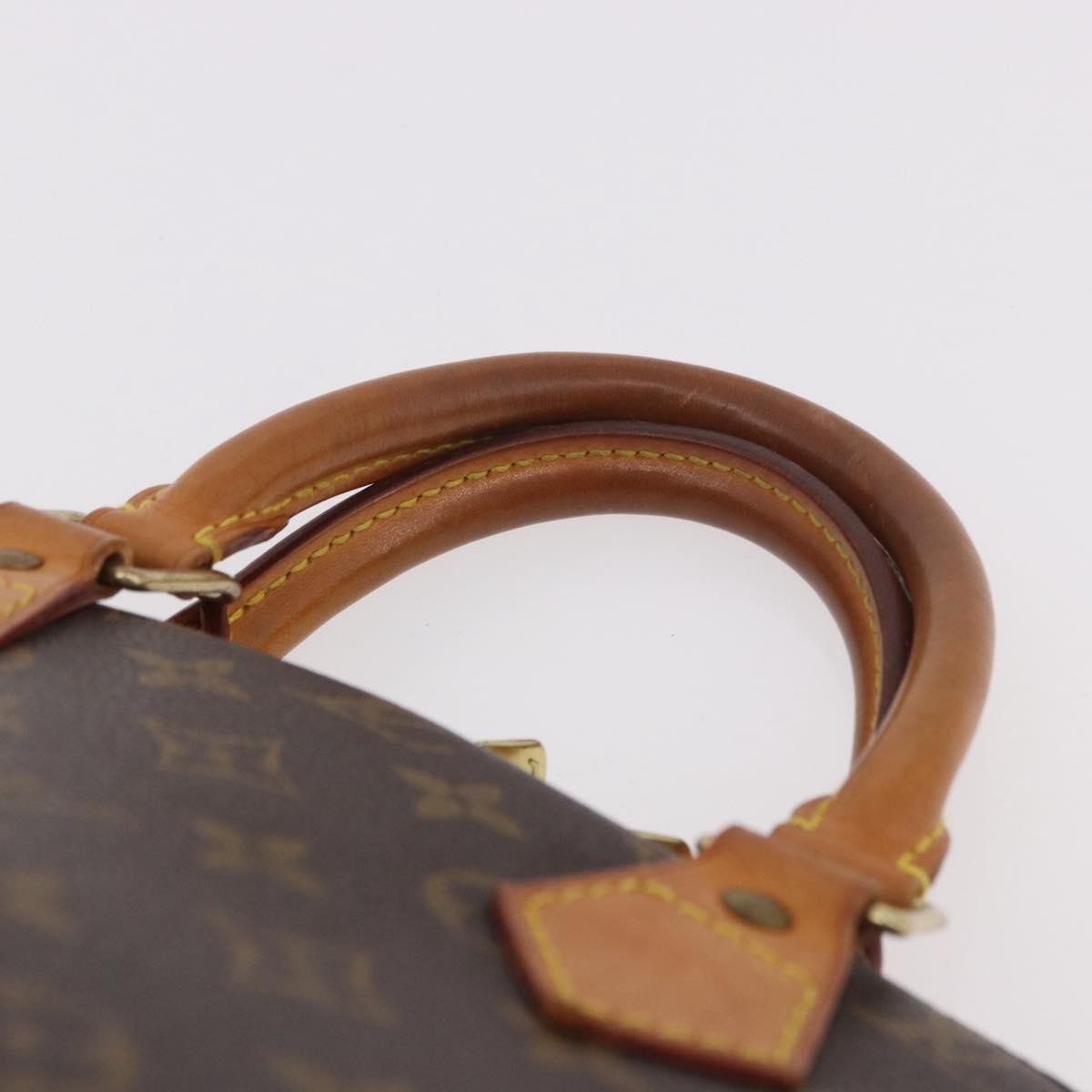 Louis Vuitton Vintage Alma Monogram Canvas Brown Canvas Handbag (Pre-Owned)