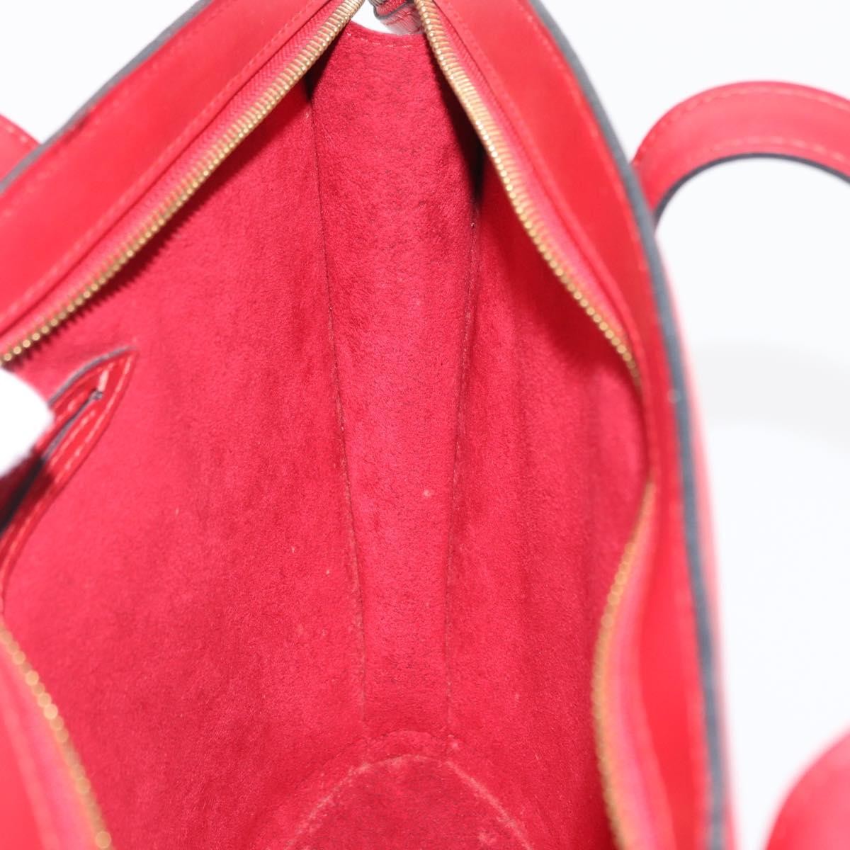 Louis Vuitton Saint Jacques Epi Leather Red Leather Handbag (Pre-Owned)