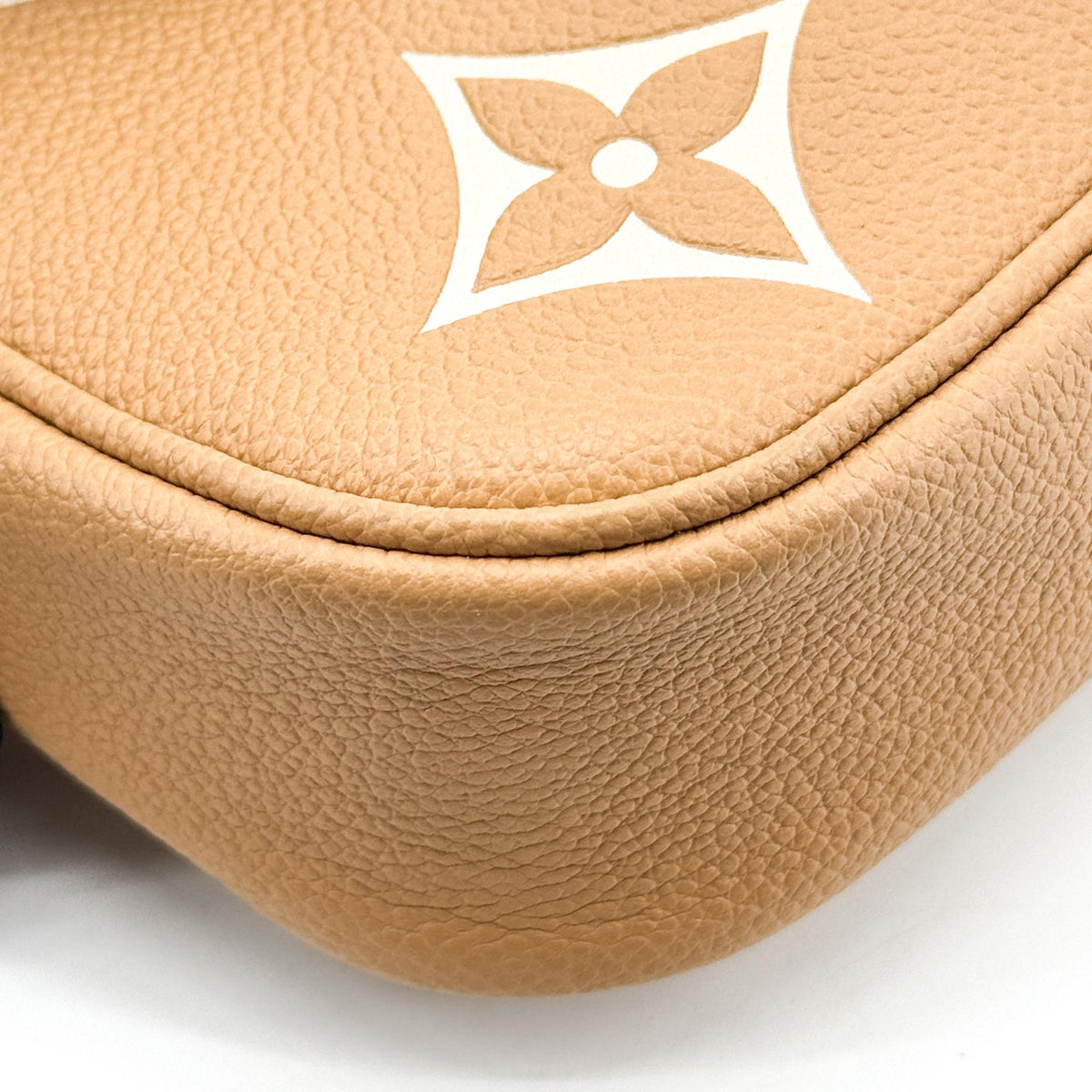 Louis Vuitton Ivy Wallet On Chain Bicolor Monogram Empreinte Giant Brown Leather Crossbody Bag Bag (Pre-Owned)
