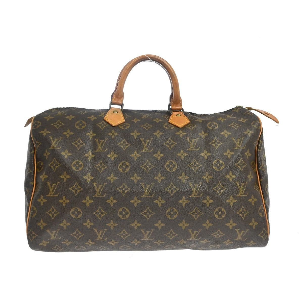 Louis Vuitton Speedy Monogram Canvas Brown Canvas Handbag (Pre-Owned)