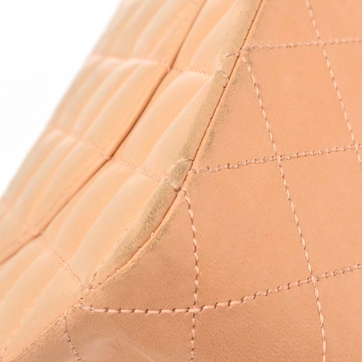Chanel Timeless - Classic Double Flap Quilted Lambskin Pink Leather Shoulder Bag Bag (Pre-Owned)
