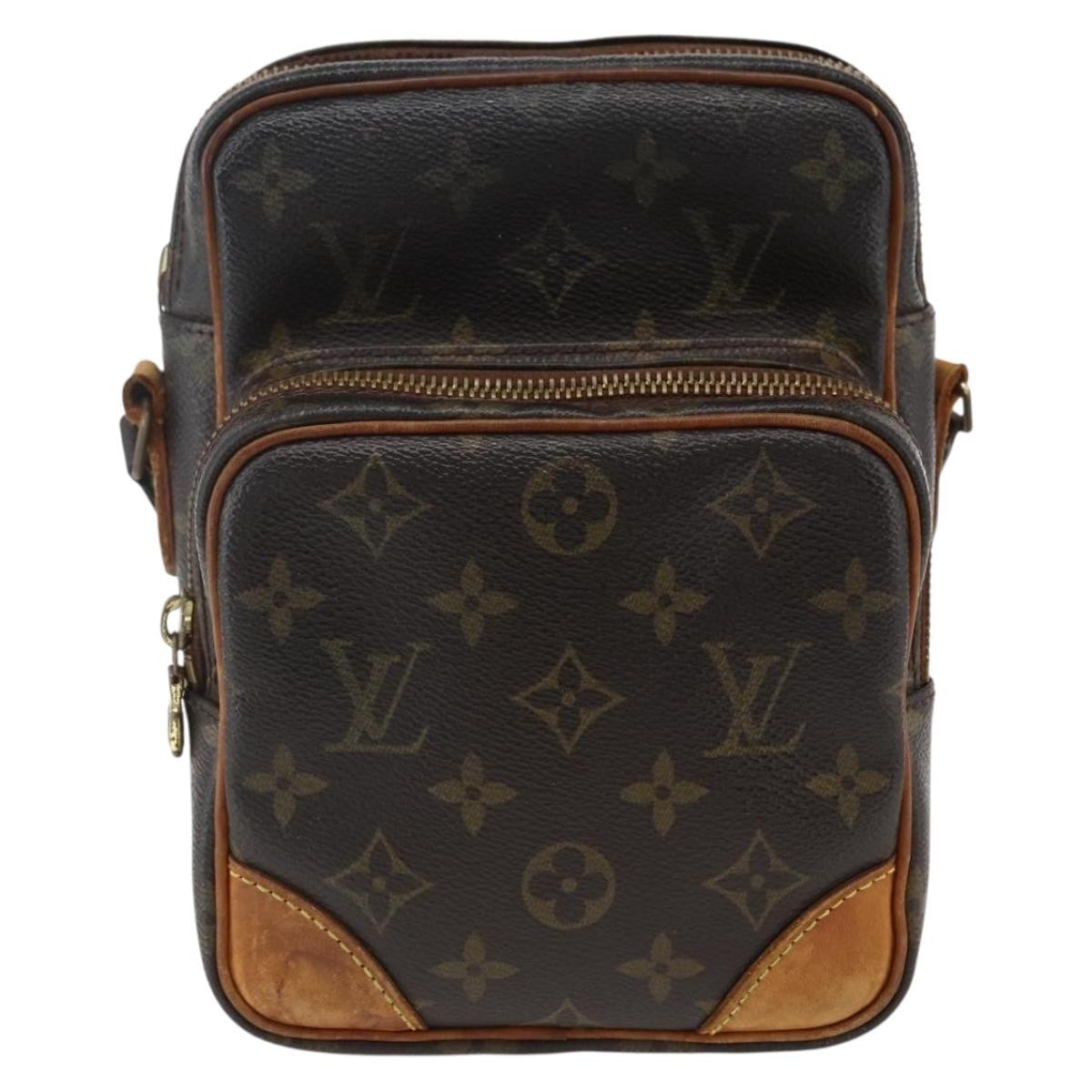 Louis Vuitton Amazone Monogram Canvas Brown Canvas Shoulder Bag Bag (Pre-Owned)