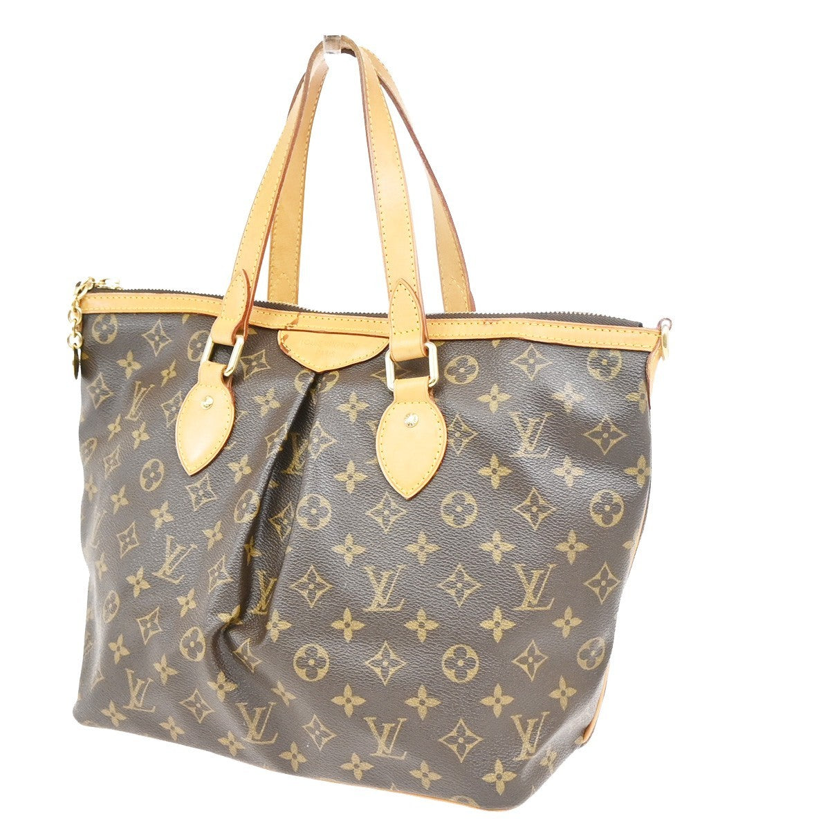 Louis Vuitton Palermo Monogram Canvas Brown Canvas Handbag (Pre-Owned)