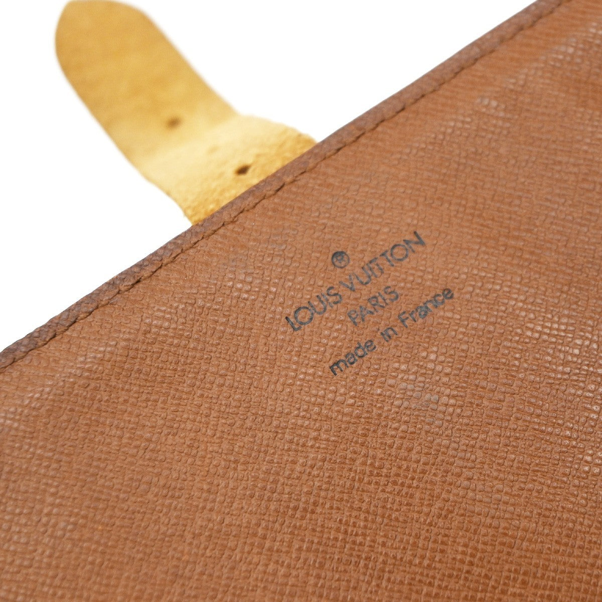 Louis Vuitton Cartouchiere Monogram Canvas Brown Canvas Handbag (Pre-Owned)