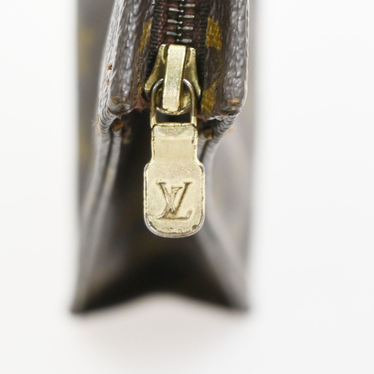 Louis Vuitton Toiletry Pouch Monogram Canvas Brown Canvas Clutche & Pouche Bag (Pre-Owned)