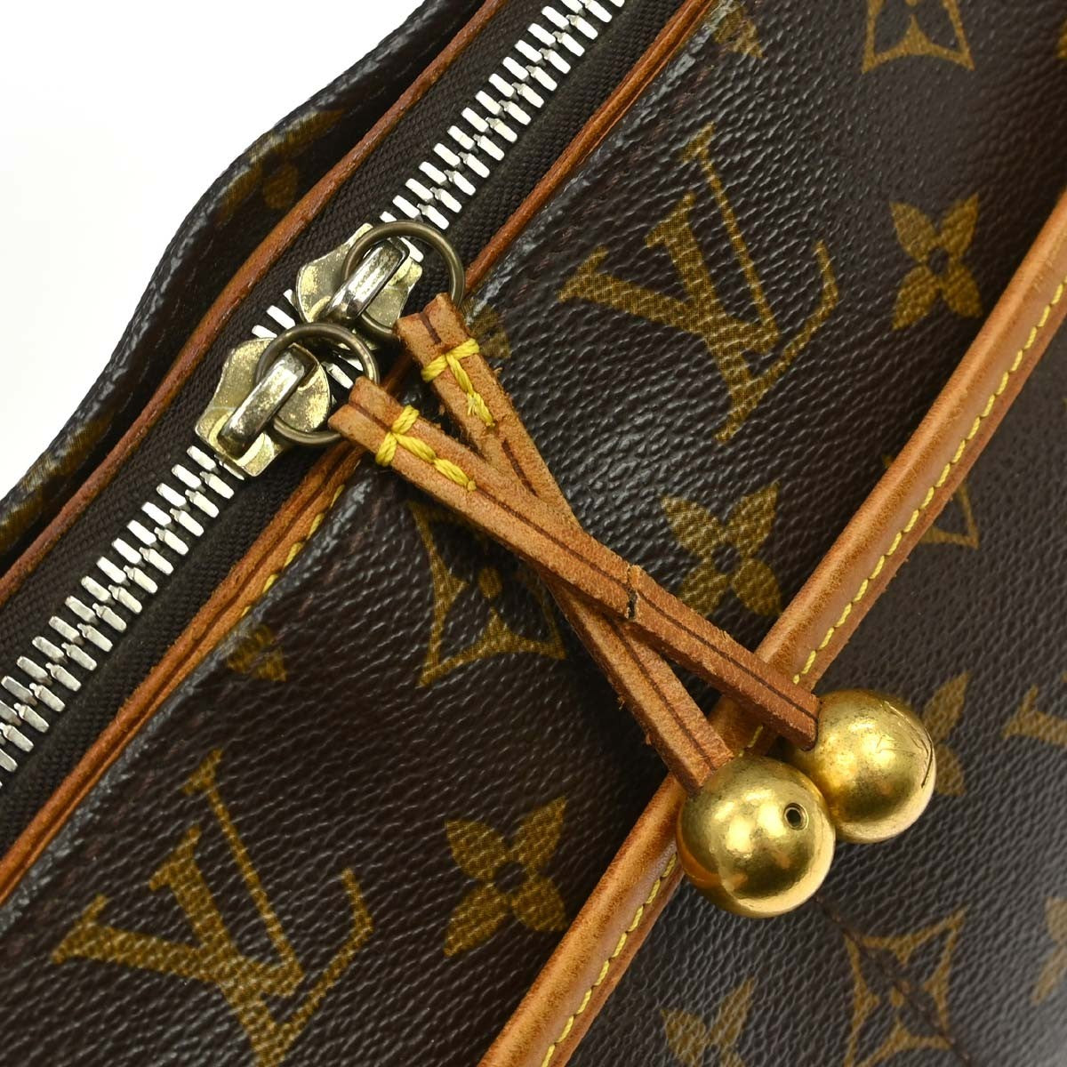 Louis Vuitton Popincourt Monogram Canvas Brown Canvas Shoulder Bag Bag (Pre-Owned)