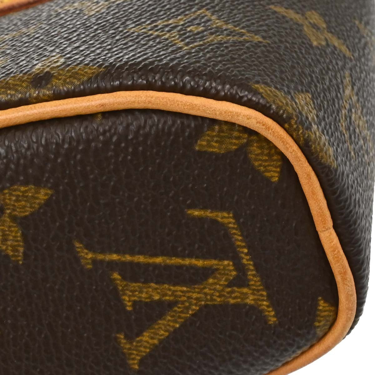Louis Vuitton Sonatine Monogram Canvas Brown Canvas Handbag (Pre-Owned)