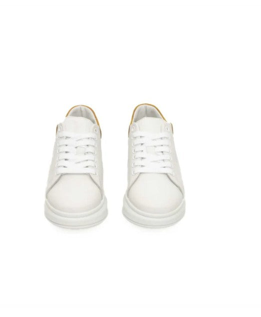 Cerruti 1881 White Leather Women's Sneaker