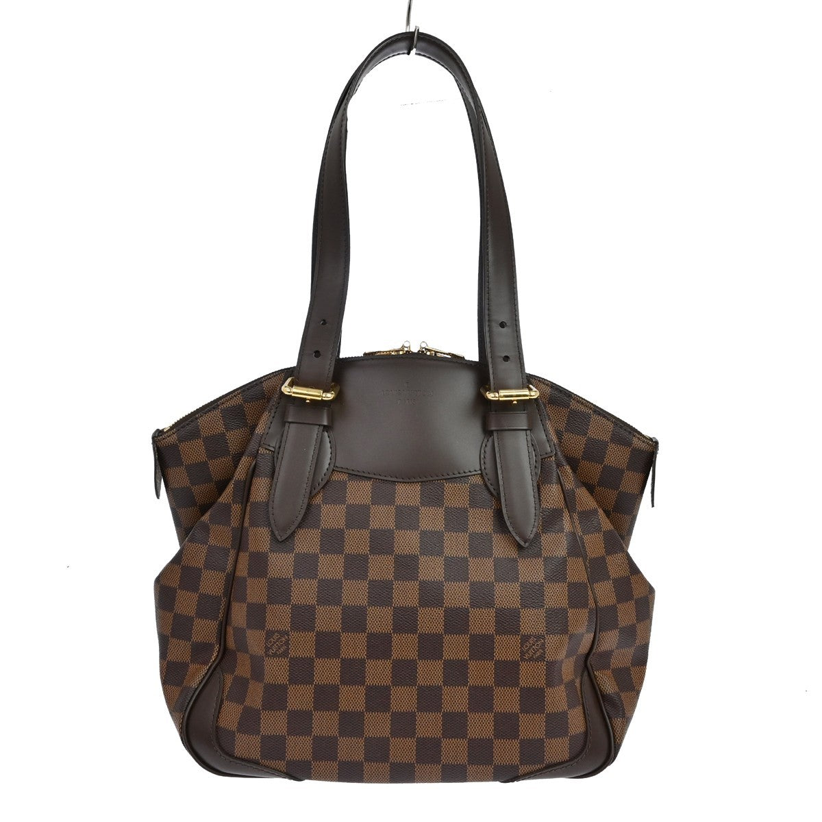 Louis Vuitton Verona Damier Brown Canvas Handbag (Pre-Owned)