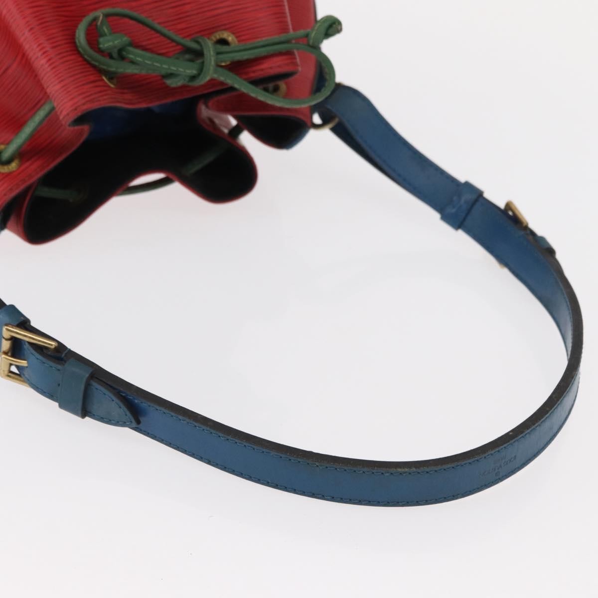 Louis Vuitton Tricolor Noe Epi Leather Red Leather Shoulder Bag Bag (Pre-Owned)