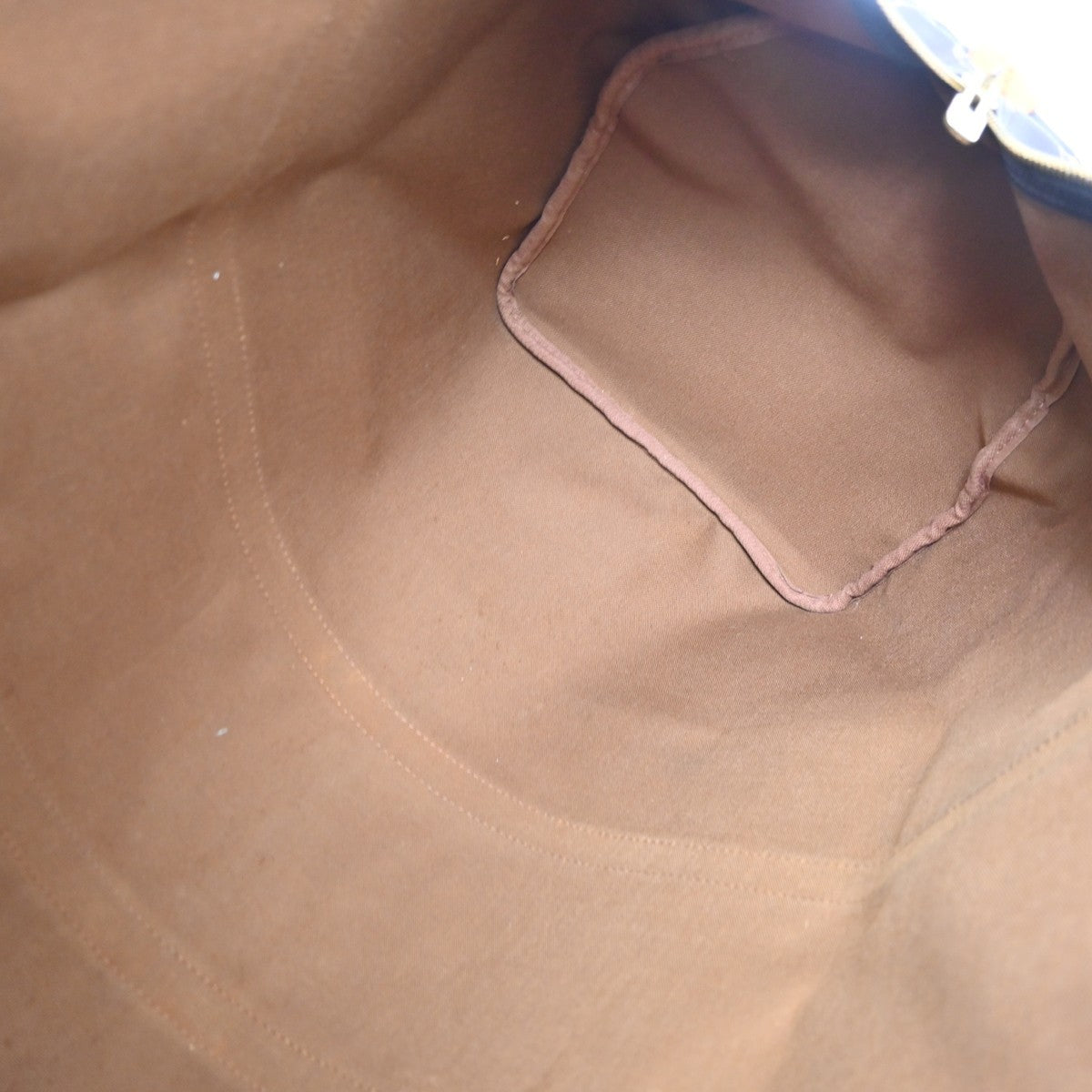 Louis Vuitton Keepall Canvas Brown Canvas Travel Bag Bag (Pre-Owned)
