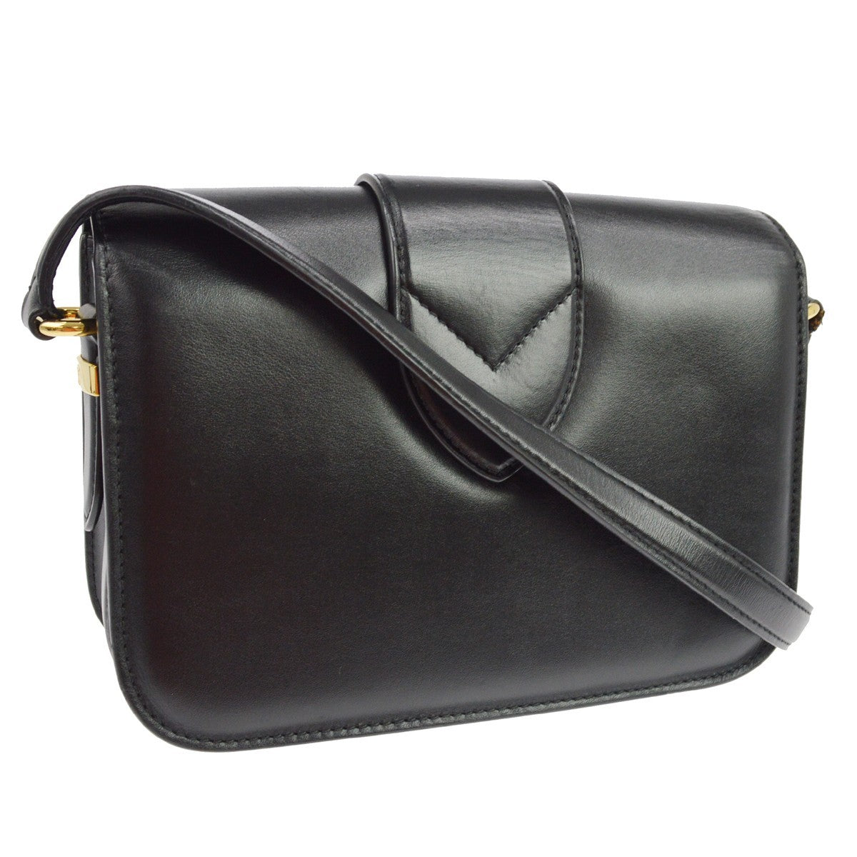 Louis Vuitton Lv Pont 9 Soft Leather Black Leather Shoulder Bag Bag (Pre-Owned)