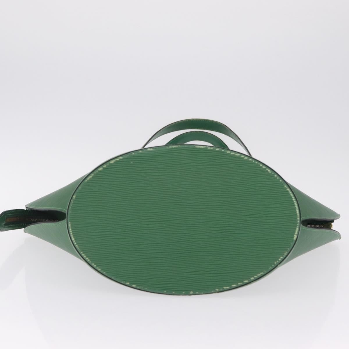 Louis Vuitton Saint Jacques Epi Leather Green Leather Handbag (Pre-Owned)