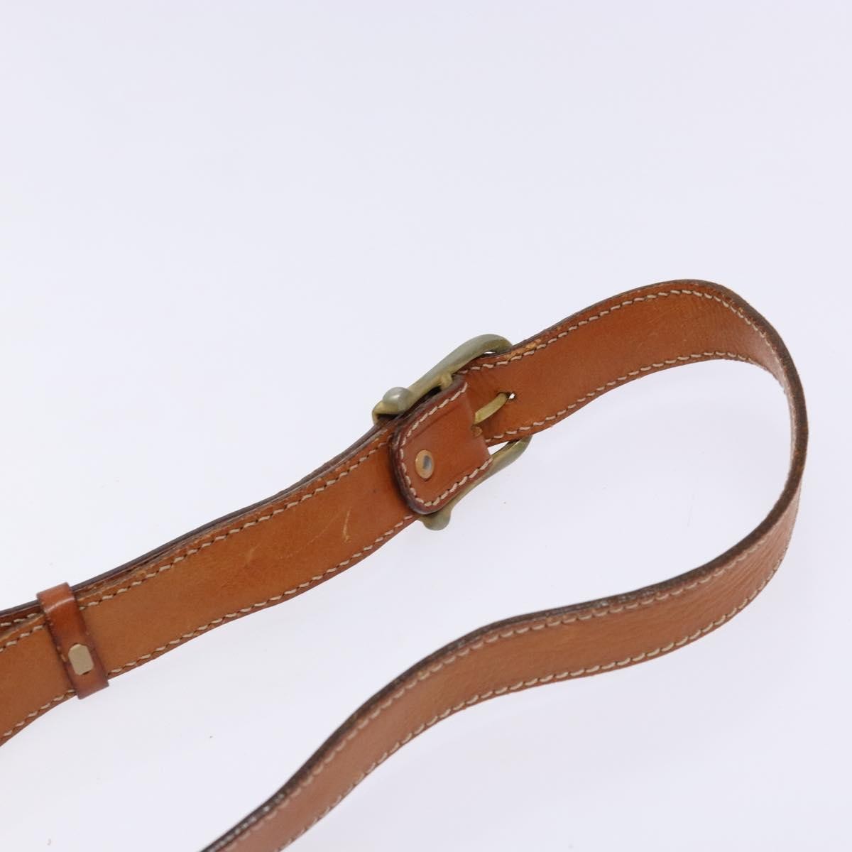Celine Vintage Macadam Canvas And Leather Beige Canvas Bag (Pre-Owned)