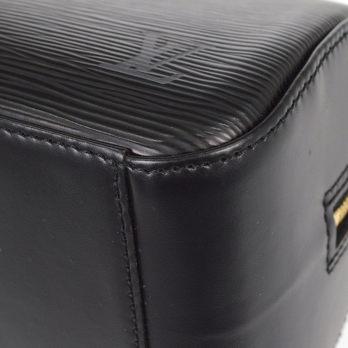 Louis Vuitton Jasmin Epi Leather Black Leather Handbag (Pre-Owned)