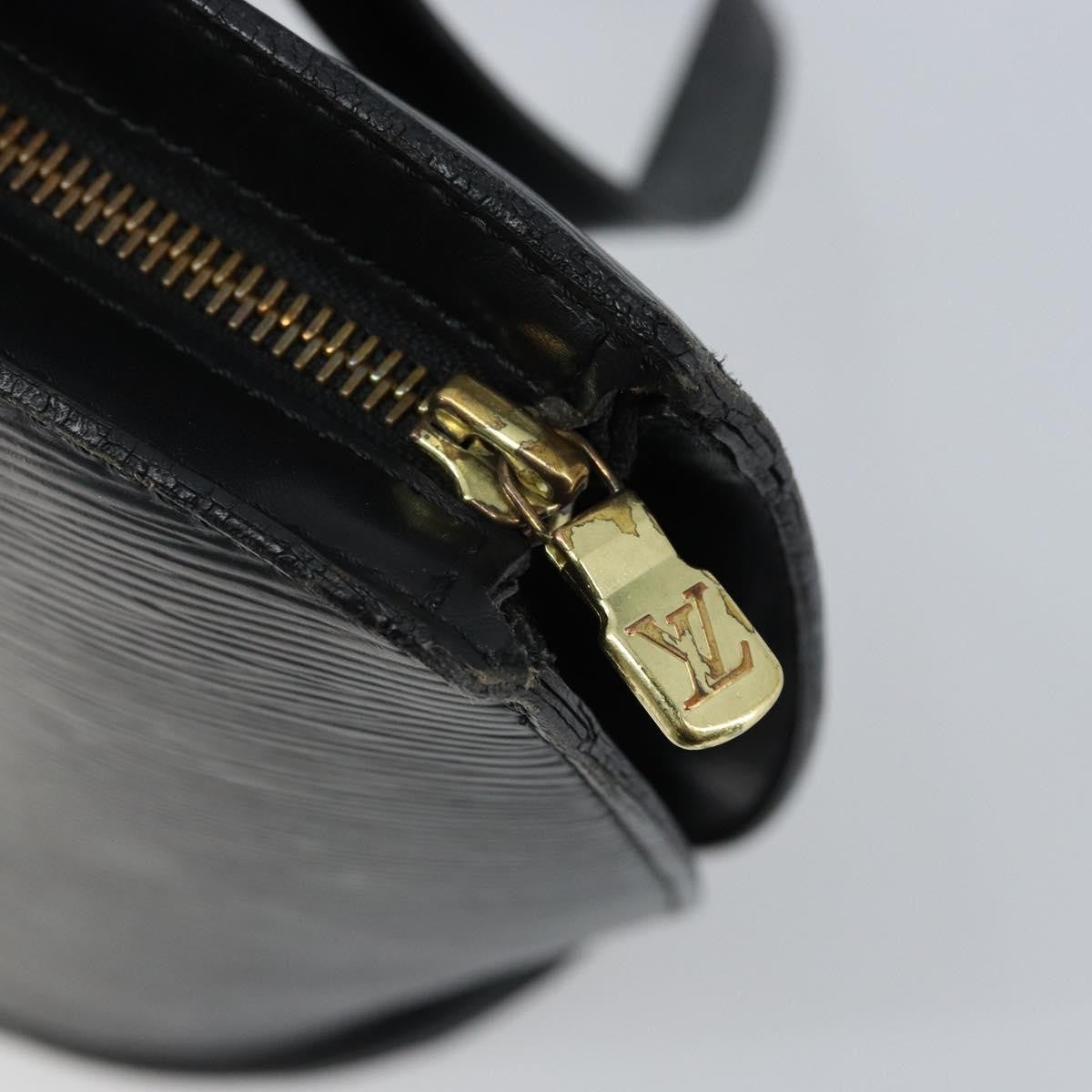 Louis Vuitton Saint Jacques Epi Leather Black Leather Shoulder Bag Bag (Pre-Owned)