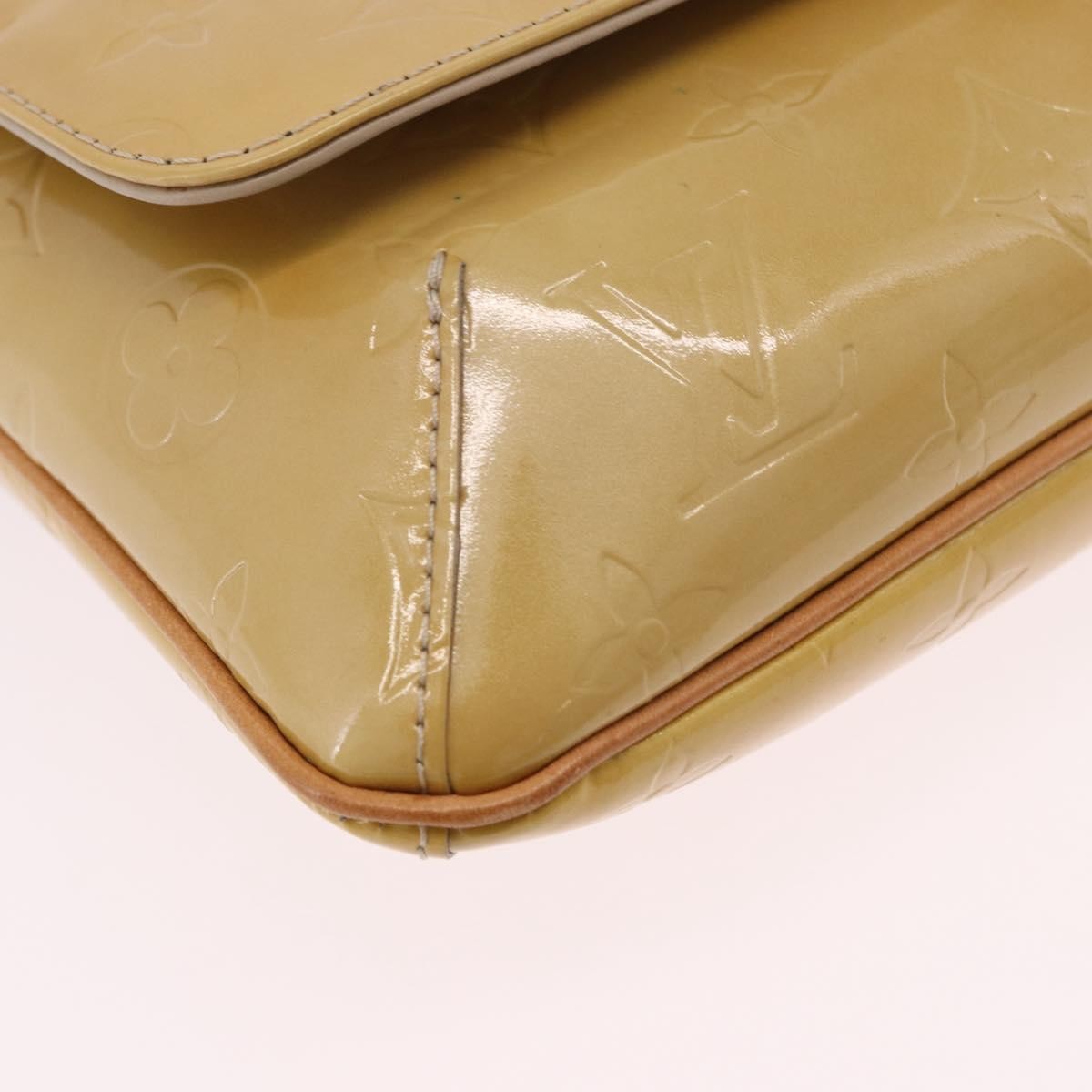 Louis Vuitton Thompson Street Monogram Vernis Yellow Patent_Leather Shoulder Bag Bag (Pre-Owned)