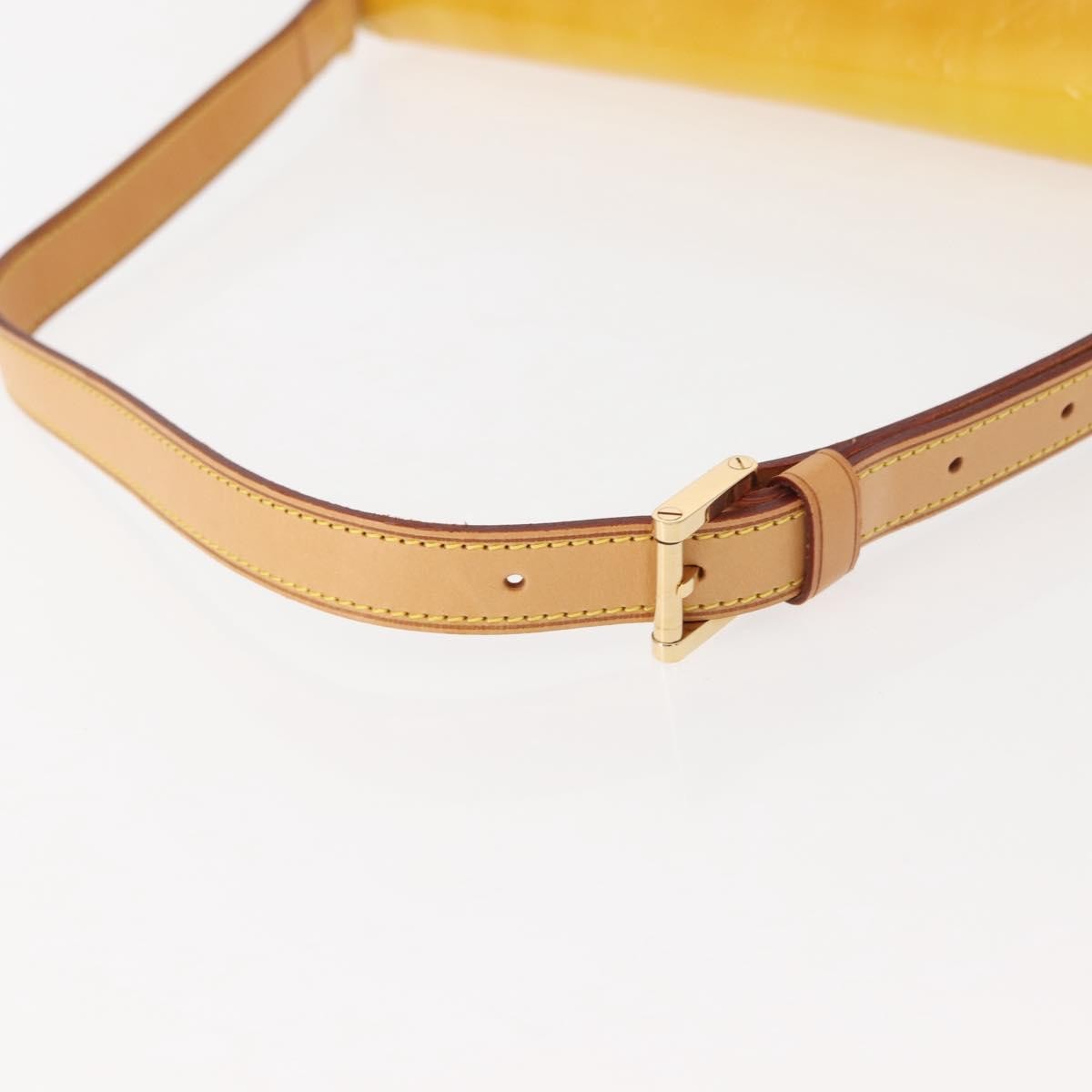 Louis Vuitton Thompson Street Monogram Vernis Yellow Patent_Leather Shoulder Bag Bag (Pre-Owned)