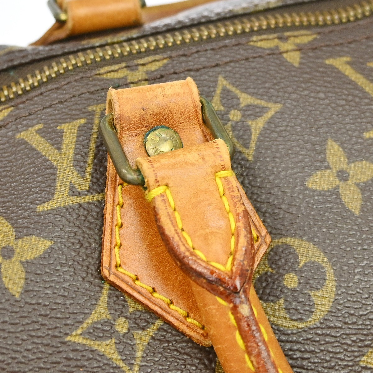Louis Vuitton Speedy Monogram Canvas Brown Canvas Handbag (Pre-Owned)