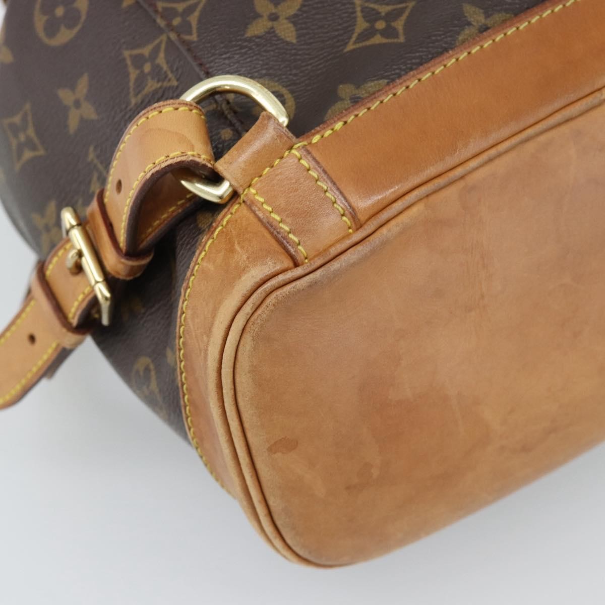 Louis Vuitton Vintage Montsouris Monogram Canvas Brown Canvas Backpack Bag (Pre-Owned)