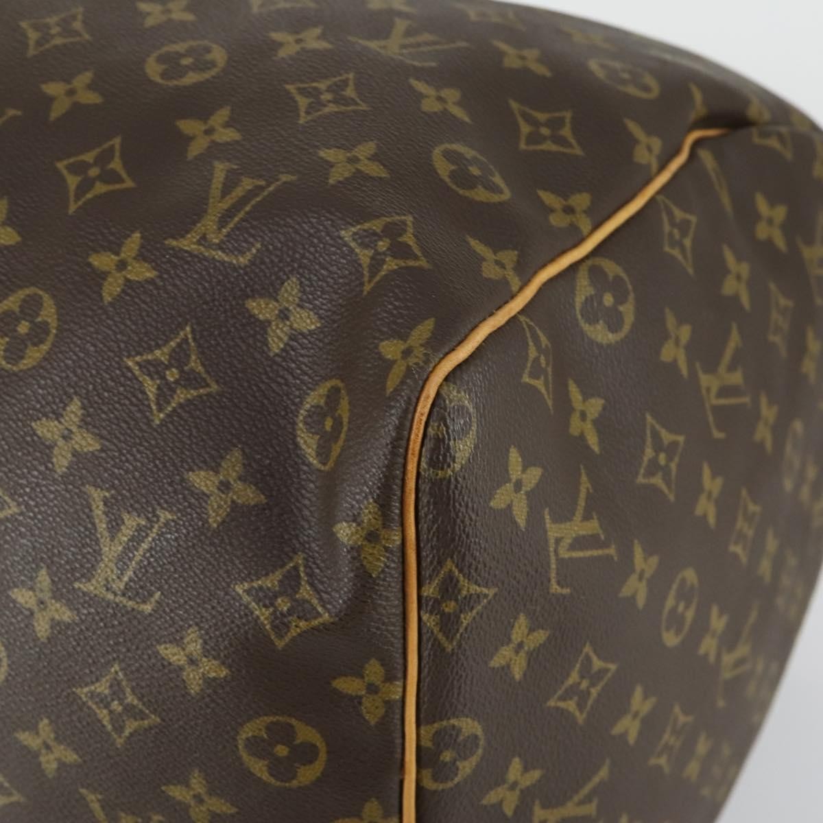 Louis Vuitton Keepall Monogram Canvas Brown Canvas Travel Bag Bag (Pre-Owned)