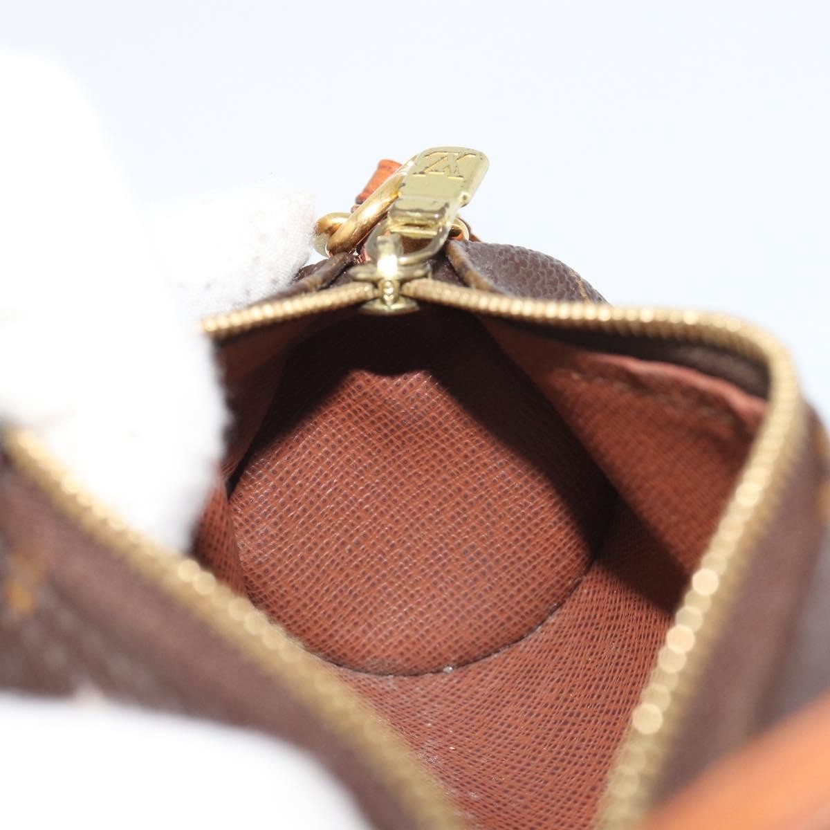 Louis Vuitton Papillon Pochette Monogram Canvas Brown Canvas Clutche & Pouche Bag (Pre-Owned)