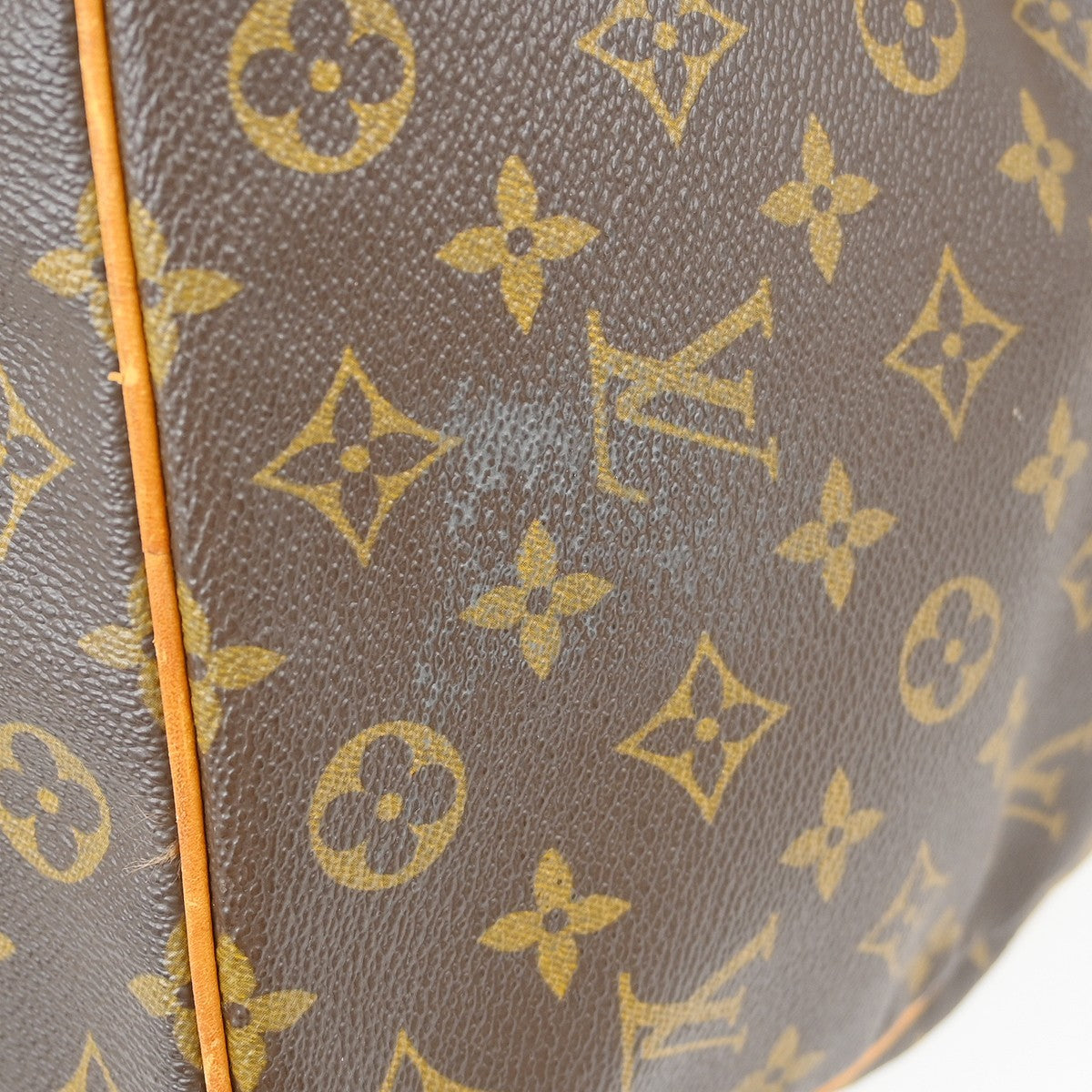 Louis Vuitton Keepall Monogram Brown Canvas Travel Bag Bag (Pre-Owned)