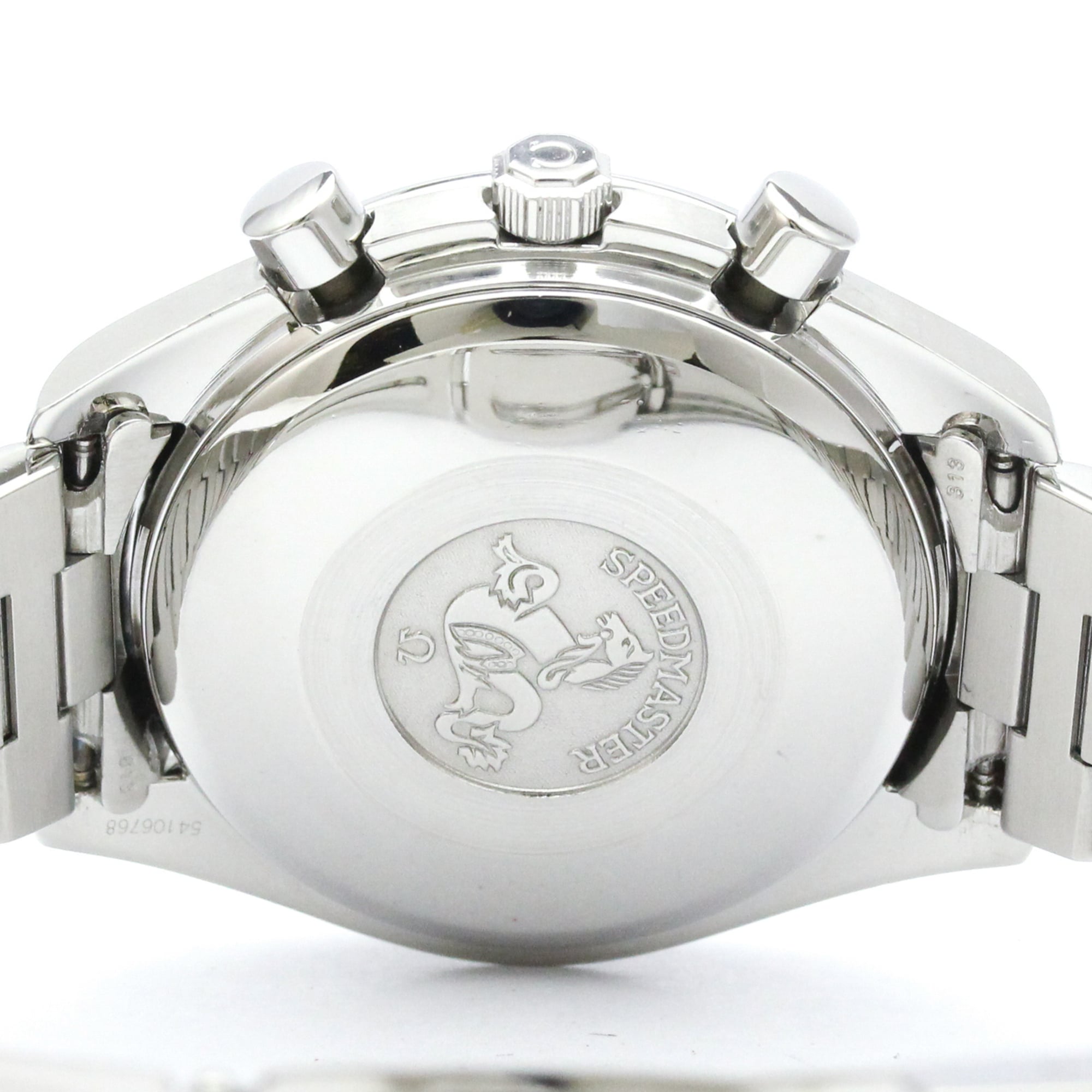 Omega Speedmaster Date Chronograph Automatic Stainless Steel Watch (Pre-Owned)