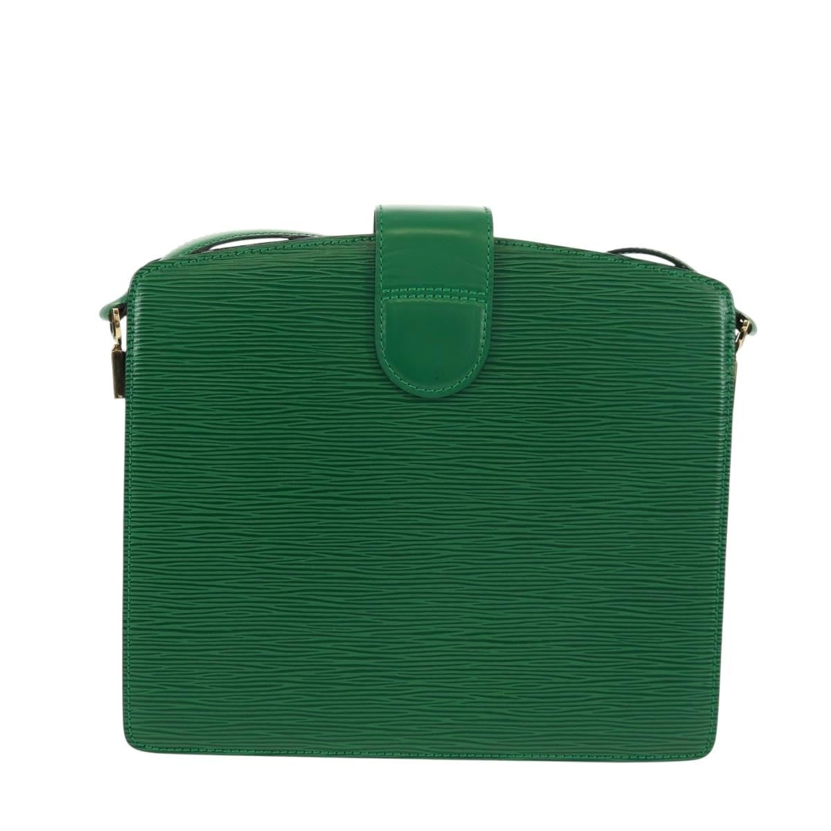 Louis Vuitton Capucines Epi Leather Green Leather Shoulder Bag Bag (Pre-Owned)