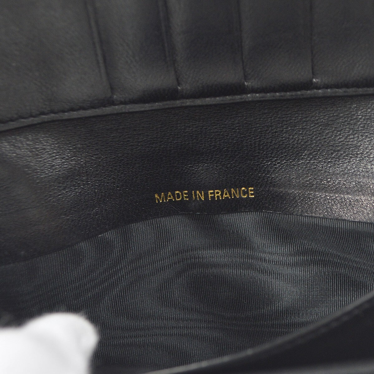 Chanel Timeless Cc French Caviar Black Leather Wallets Accessory (Pre-Owned)