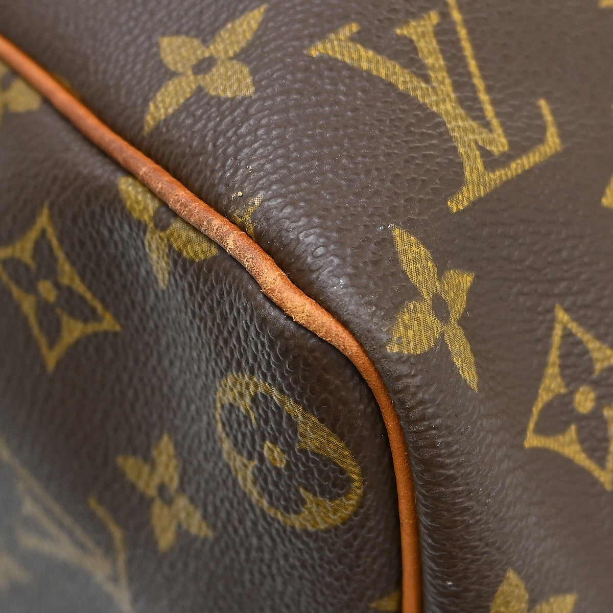 Louis Vuitton Keepall Monogram Canvas Brown Canvas Travel Bag Bag (Pre-Owned)