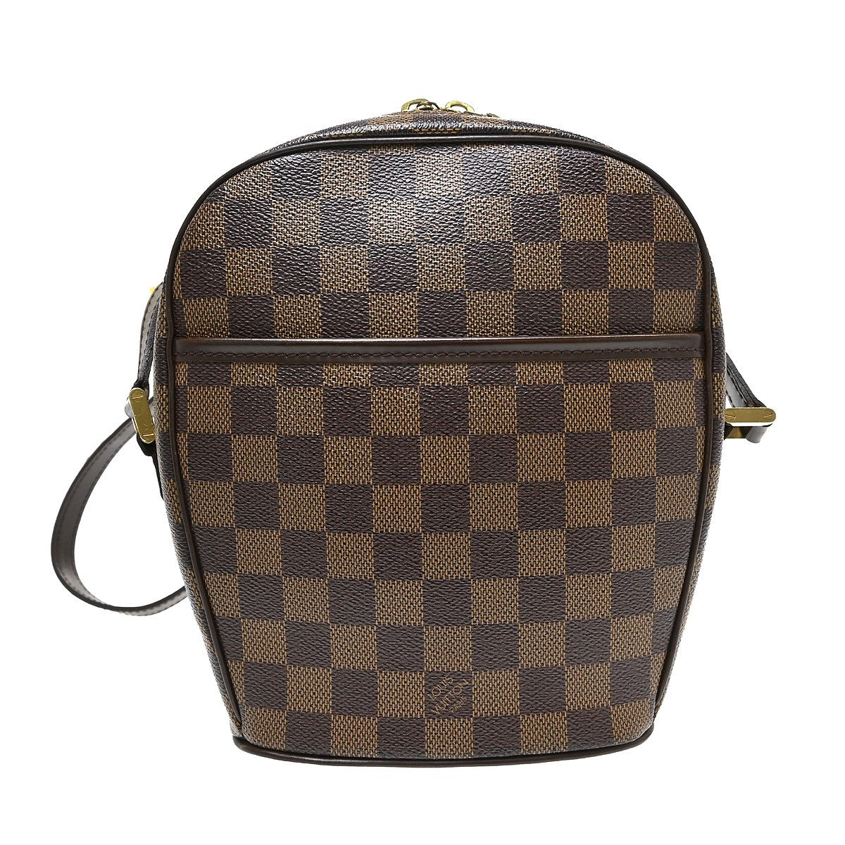 Louis Vuitton Ipanema Damier Ebene Brown Canvas Shoulder Bag Bag (Pre-Owned)