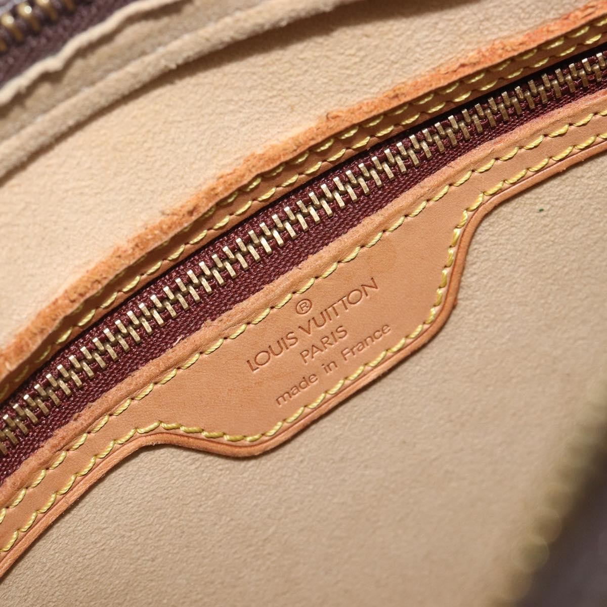 Louis Vuitton Looping Monogram Canvas Brown Canvas Handbag (Pre-Owned)