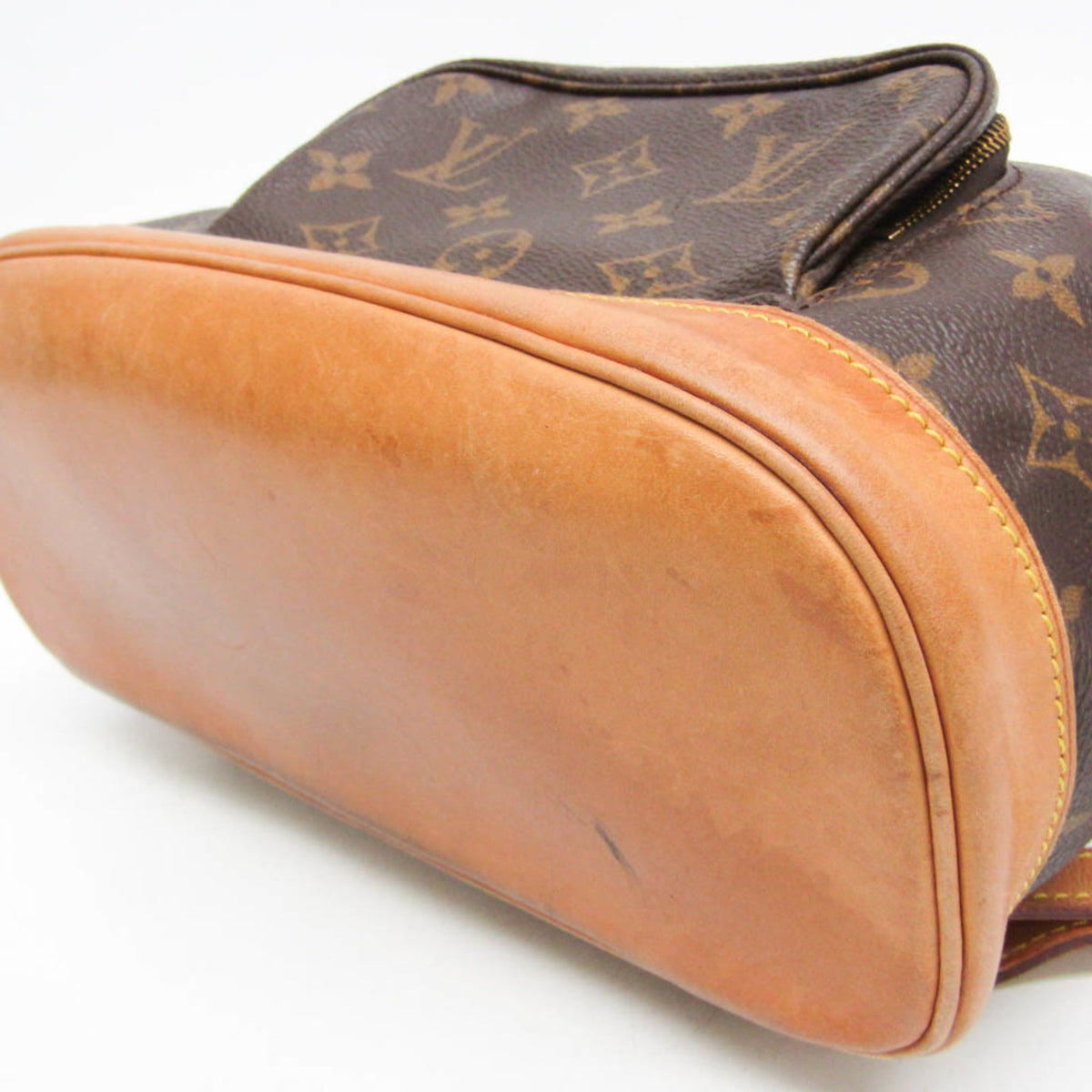 Louis Vuitton Vintage Montsouris Monogram Canvas Brown Canvas Backpack Bag (Pre-Owned)